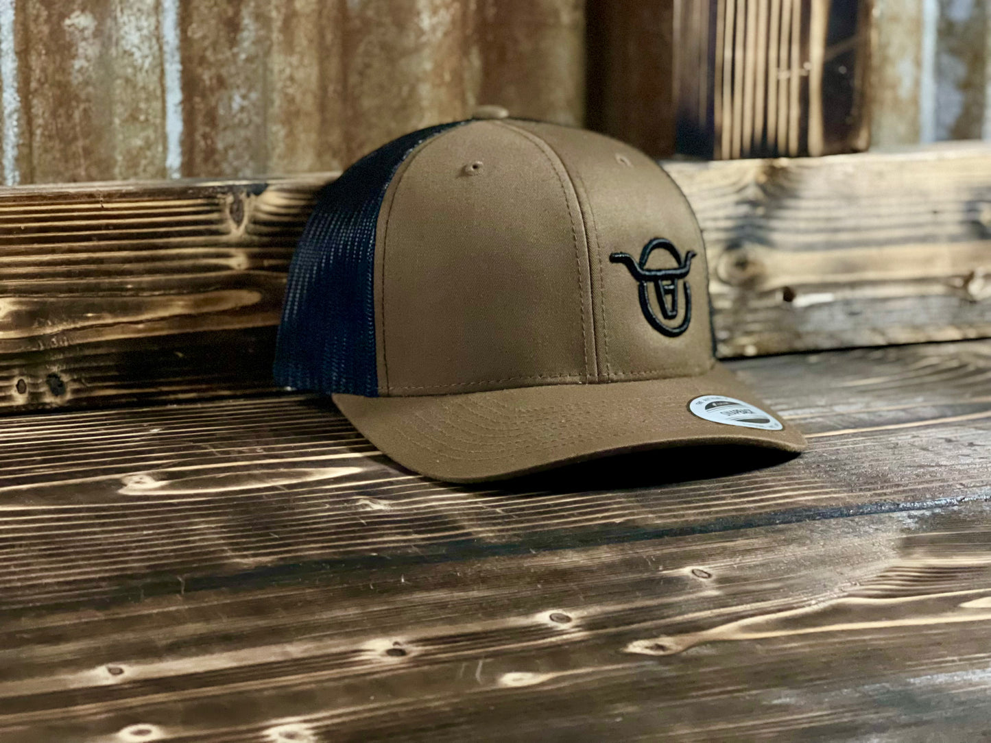Picture of a embroidered hat called Hoss from Angels and Outlaws Hat Co