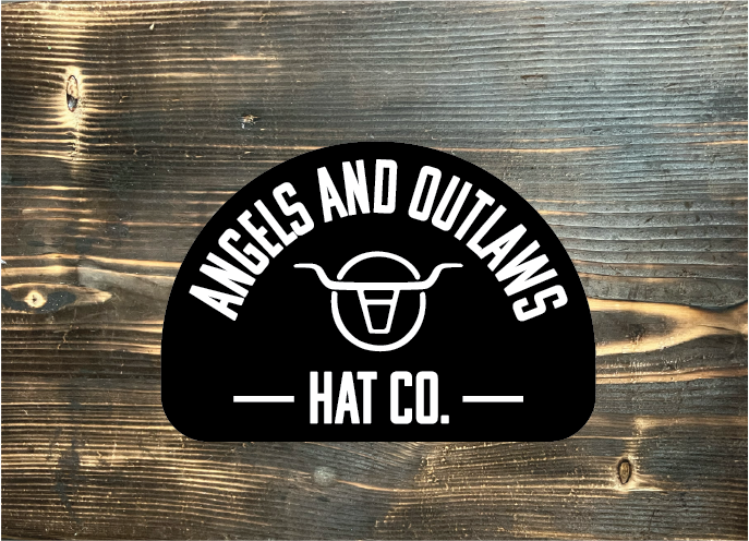 Angels and Outlaws Hat Co Sticker